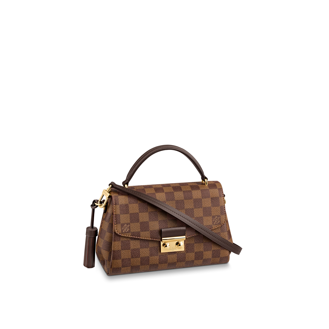 Louis Vuitton CROISETTE Handbag Damier Azur N53000